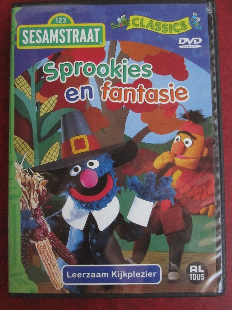 Sesamstraat - Sprookjes en Fantasie, Cd's en Dvd's, Dvd's | Kinderen en Jeugd, Alle leeftijden, Tv-serie, Zo goed als nieuw, Educatief