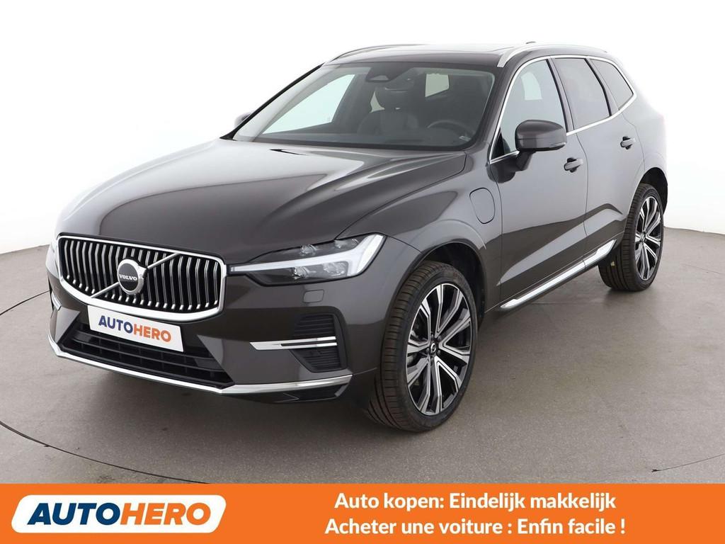 Volvo XC60 2.0 T6 Recharge Plug-in Hybrid Ultra Bright AWD, Auto's, Automaat, Gebruikt, Leder, Hybride Elektrisch/Benzine