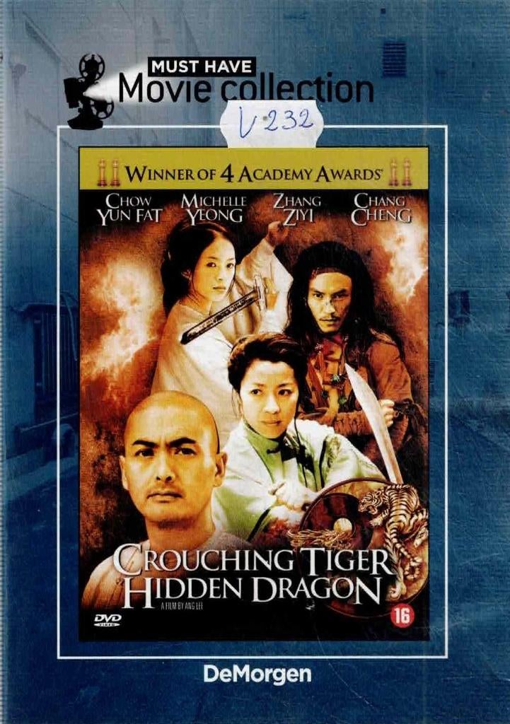 dvd  /  crouching tiger hidden dragon, Cd's en Dvd's, Dvd's | Overige Dvd's, Zo goed als nieuw, Vanaf 16 jaar, Ophalen of Verzenden