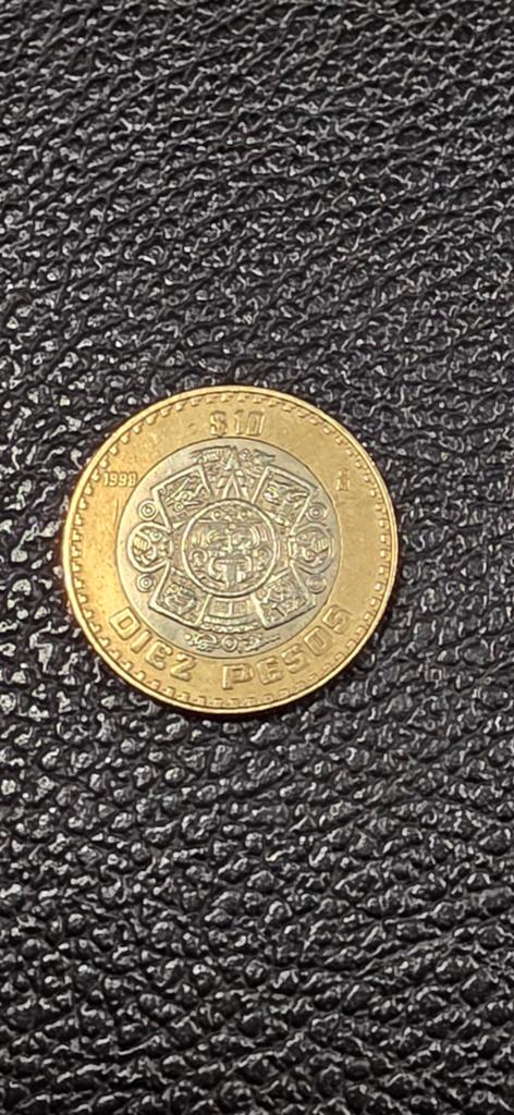 3#    Mexico 10 pesos 1998, Enlèvement ou Envoi