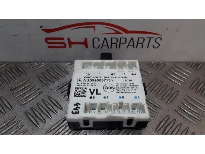 Module verrouillage central des portes d'un Mercedes C-Klass, 3 mois de garantie, Utilisé, -, -