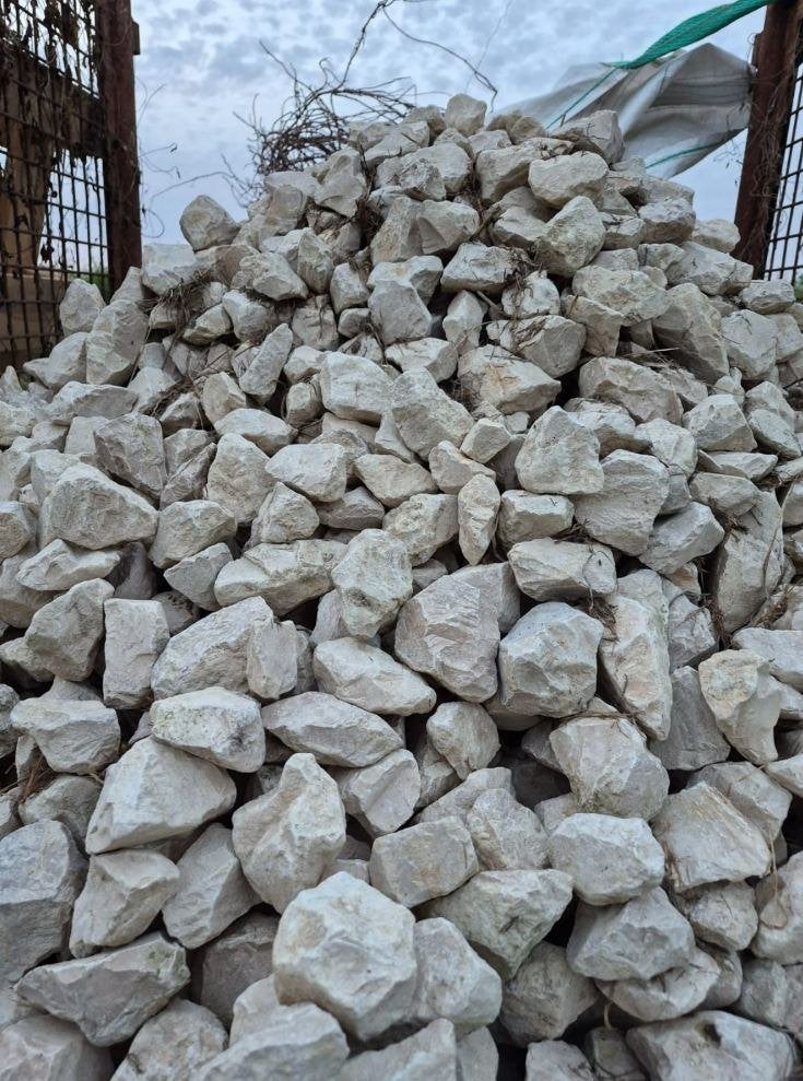 Beige/crème siergrind, 1 bigbag, Tuin en Terras, Ophalen, Dolomiet, Beige, Nieuw