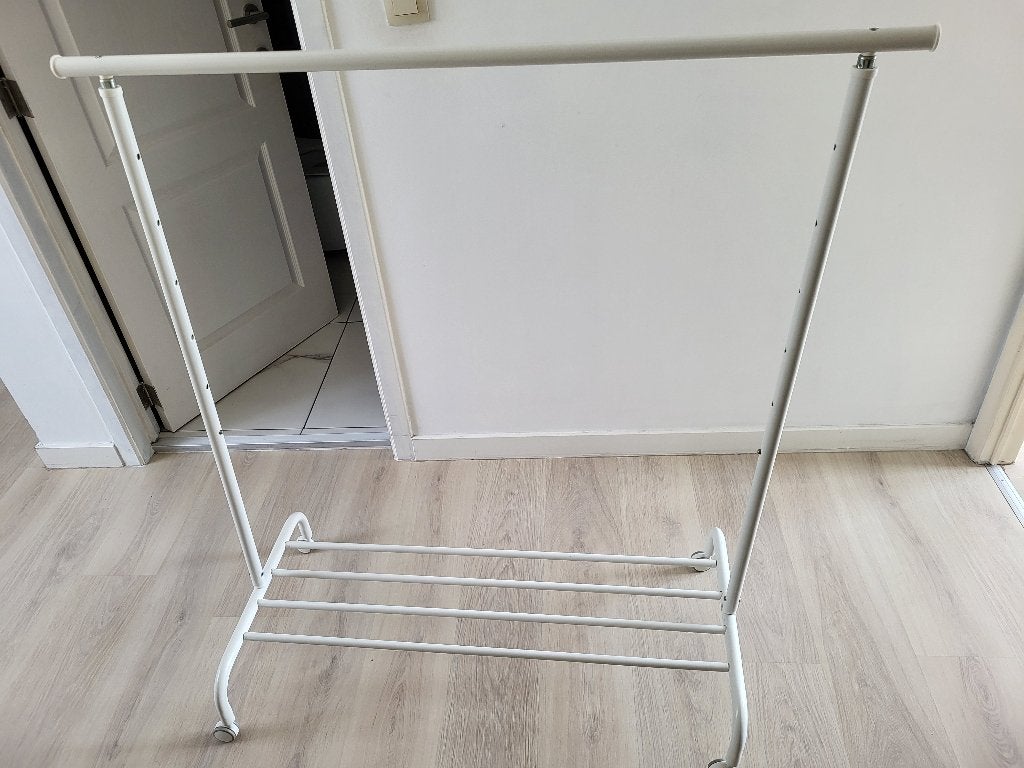 Kledingrek, Ophalen, Met wielen, Zo goed als nieuw