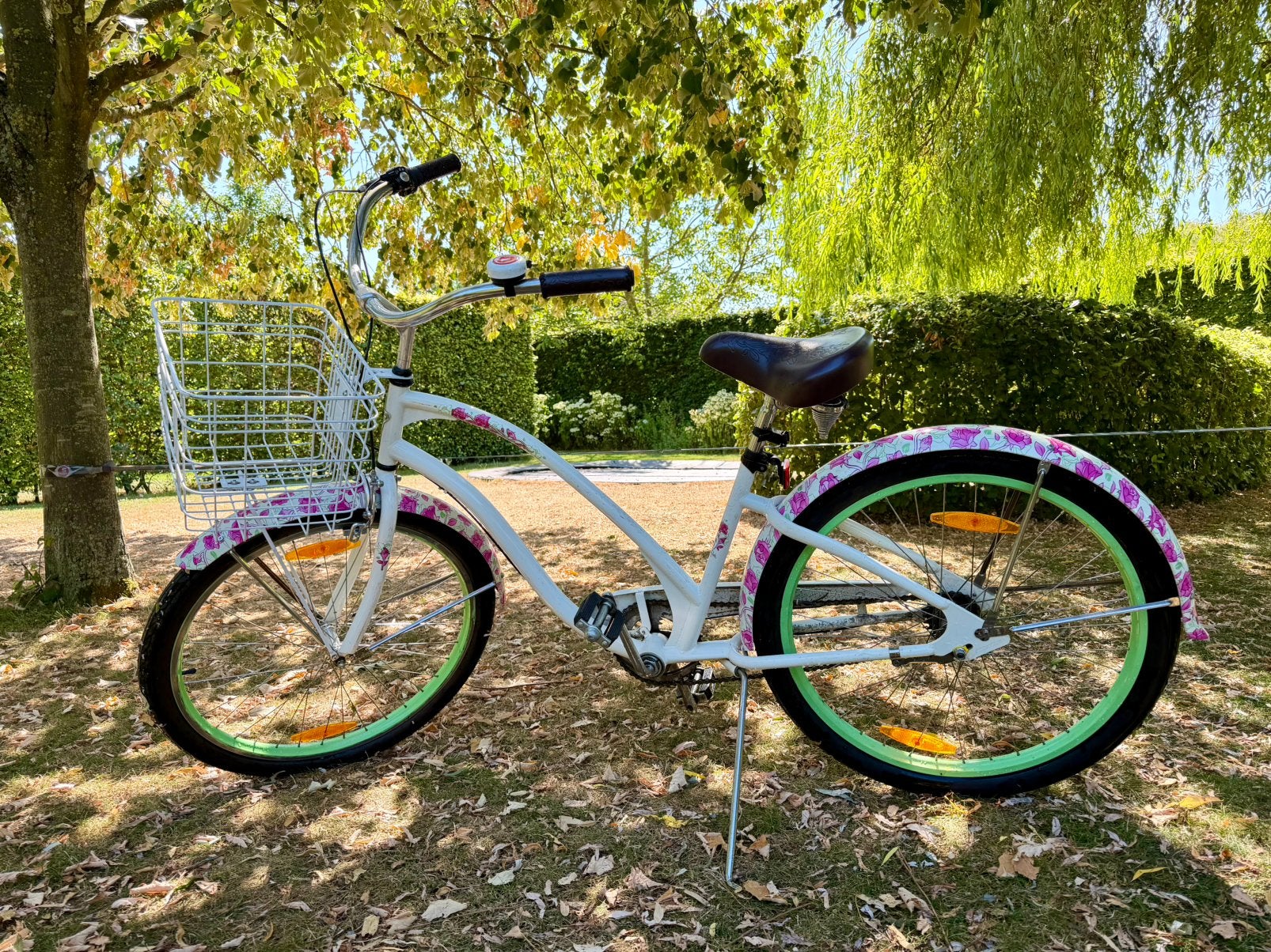 Electra rosie damesfiets, Fietsen en Brommers, Ophalen, Terugtraprem, Gebruikt, Cruiser
