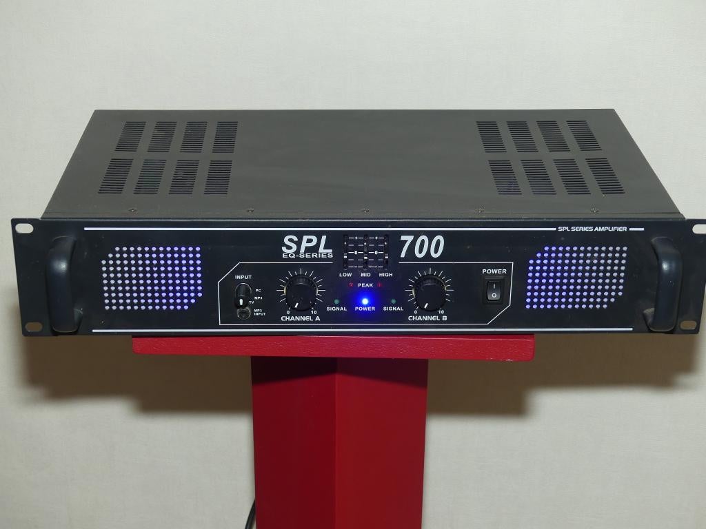 Amplificateur SKYTEC SPL 700, Musique & Instruments, Amplis | Clavier, Moniteur & Sono, Utilisé, Autres types, Moins de 500 watts