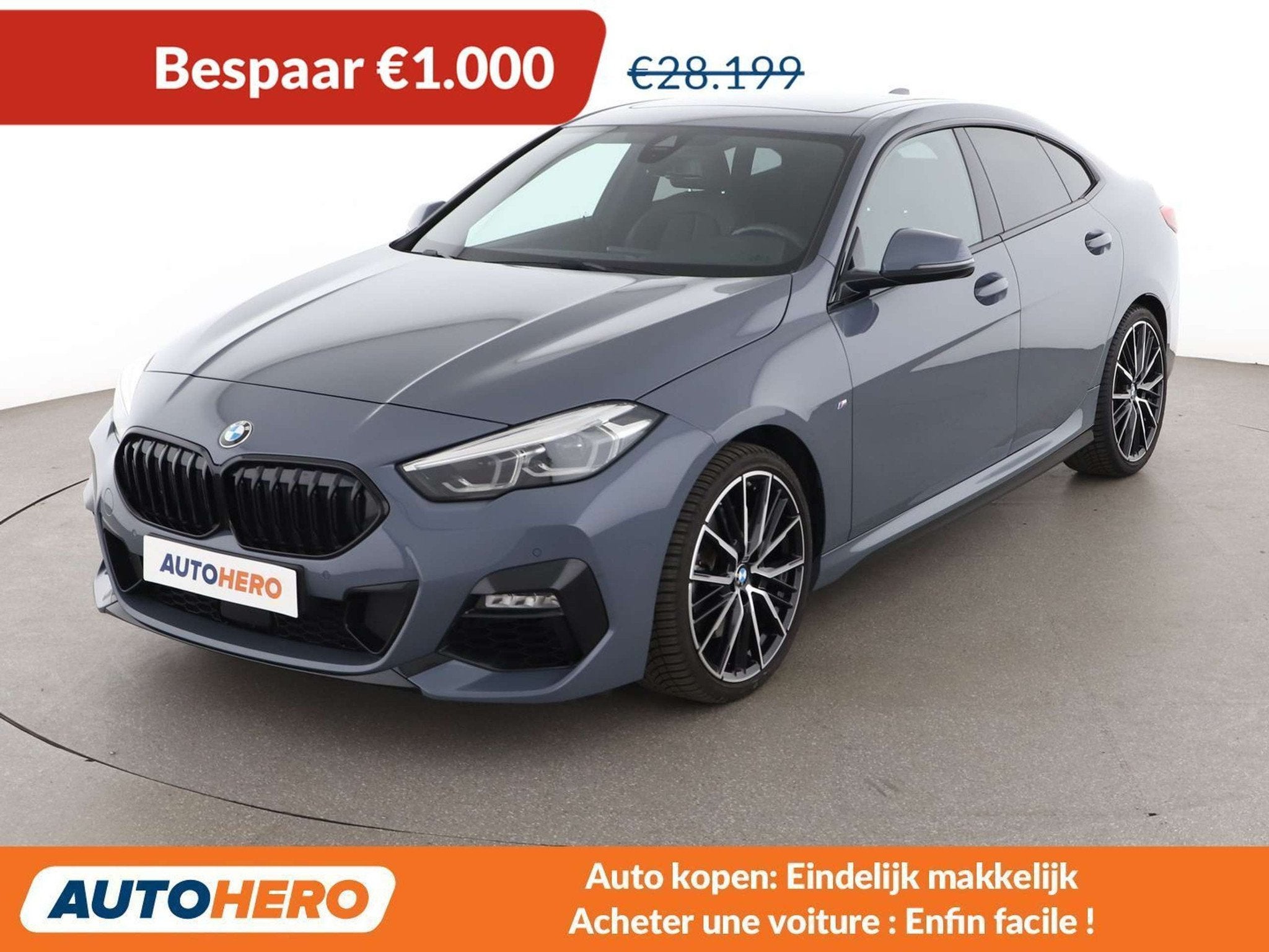 BMW 2 Serie 220 220i Gran Coupe M Sport (automatique), Autos, Cuir, 131 kW, Automatique, 1998 cm³