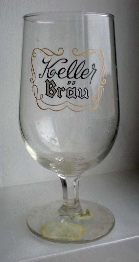 LUST Kortrijk (Keller Brau), Verzamelen, Ophalen of Verzenden, Zo goed als nieuw, Glas of Glazen