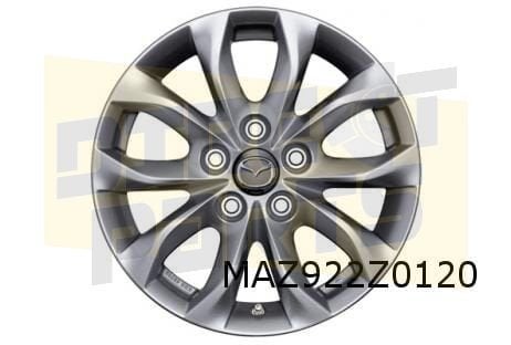 Mazda CX-3 velg alu. 6.5J x 16" (design 62 / zilver) (4/15-2, Neuf, -, Véhicule de tourisme, -