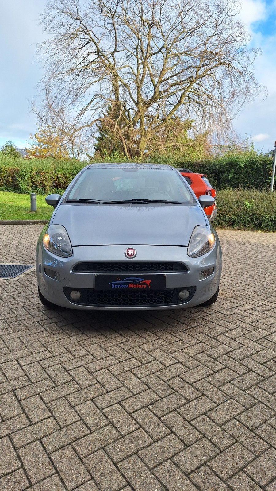 12M garantie/PUNTO/1.2i Benzine/AIRCO/69000/2013/€-5, Auto's, Stof, Isofix, Bedrijf, Grijs
