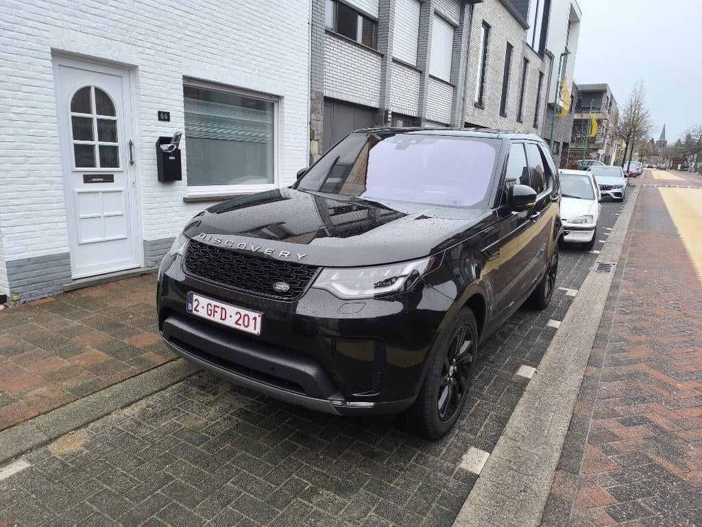 Land Rover Discovery HSE luxury 3.0 v6 diesel, Auto's, Automaat, Zwart, Leder, Particulier