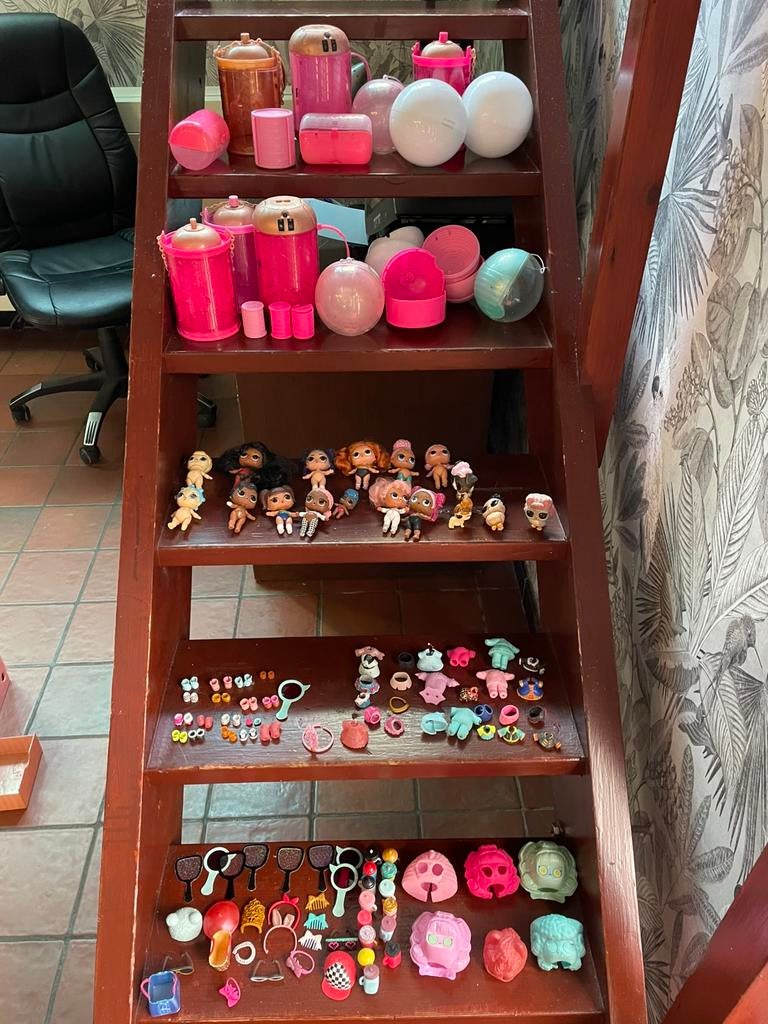 17 lol poppetjes met superveel accessoires, Verzamelen, Ophalen, Zo goed als nieuw