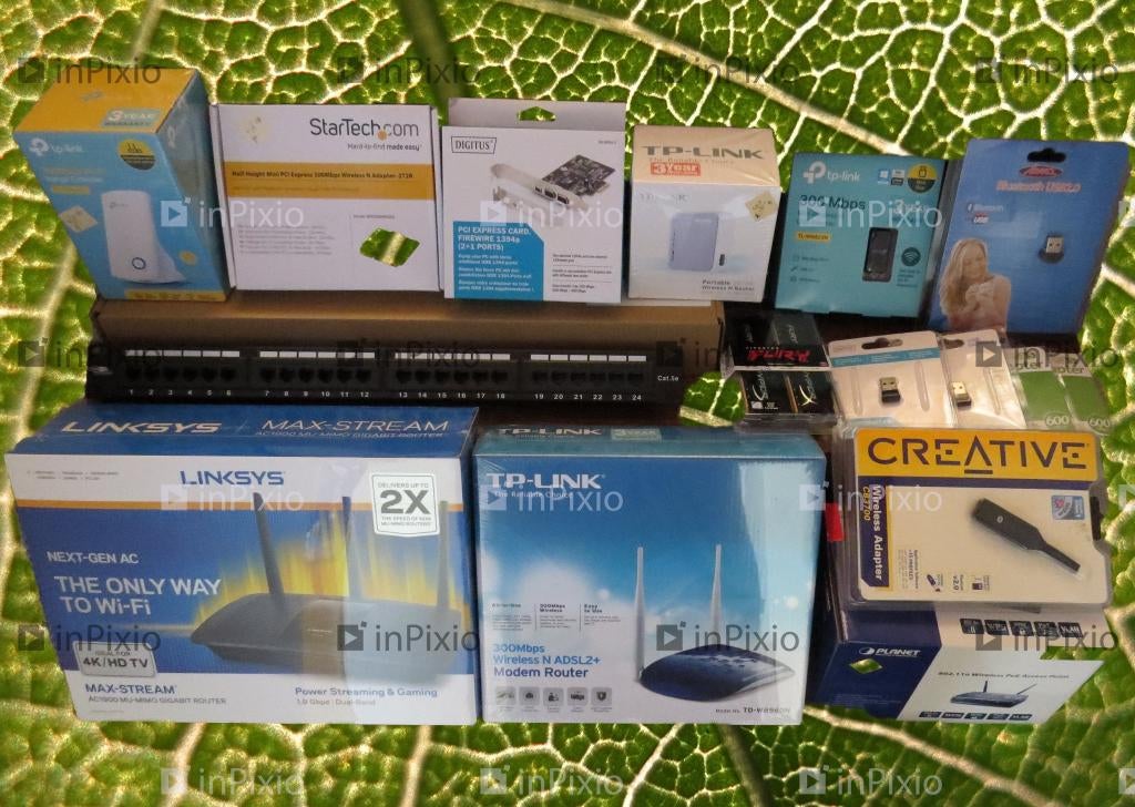 lot computer- en IT-onderdelen netwerkkaart bluetooth wifi, Computers en Software, Ophalen of Verzenden, Zo goed als nieuw, Extern