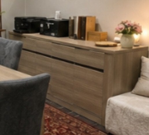 Mooie set te koop: eettafel, dressoir en salontafel, Enlèvement