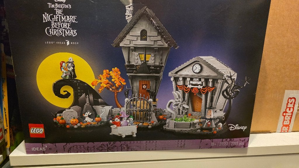 Lego 21351 : The Nightmare before Christmas, Lego, Nieuw, Disney, Complete set