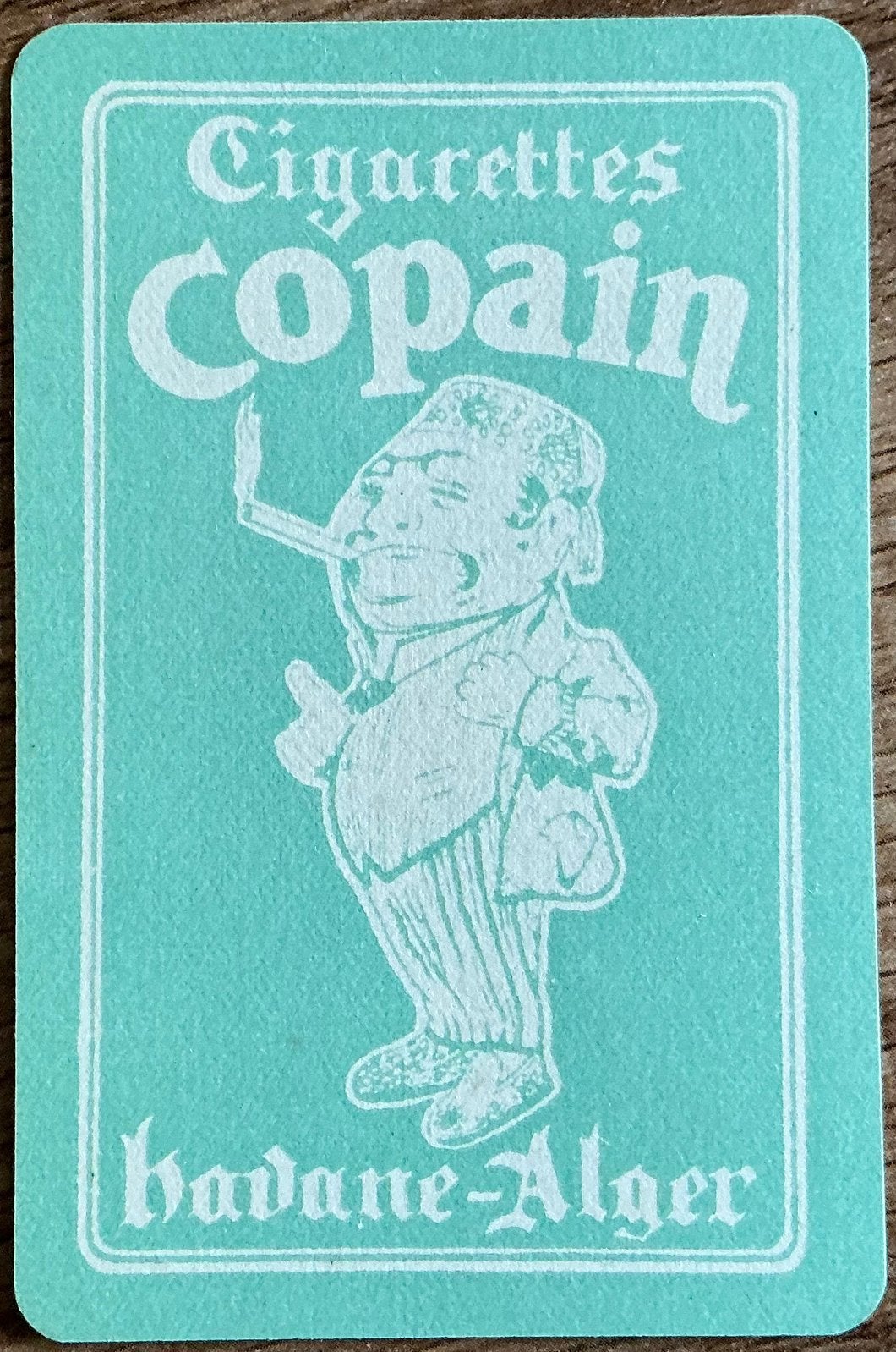 Ancienne carte à jouer COPAIN CIGARETTES, Collections, Enlèvement ou Envoi, Comme neuf, Carte(s) à jouer