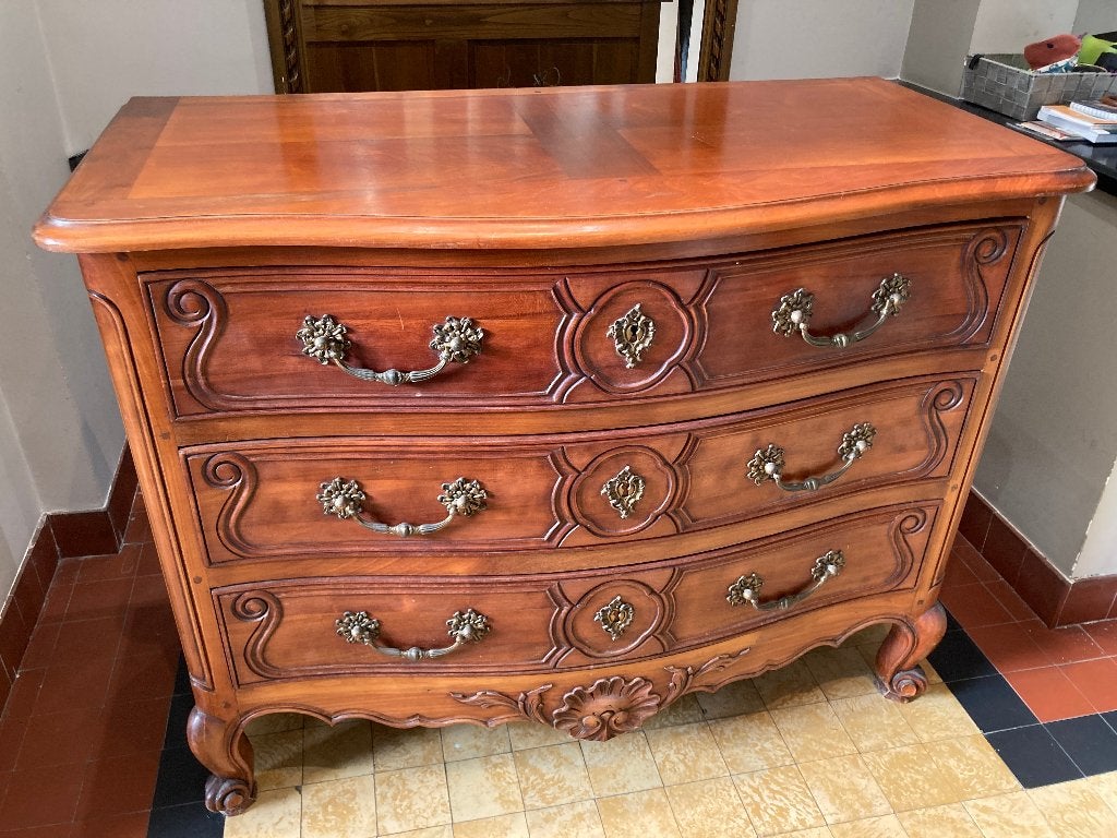 Meuble à tiroirs Style Louis XV, Maison & Meubles, 3 ou 4 tiroirs, Moins de 100 cm, Comme neuf, 100 à 150 cm