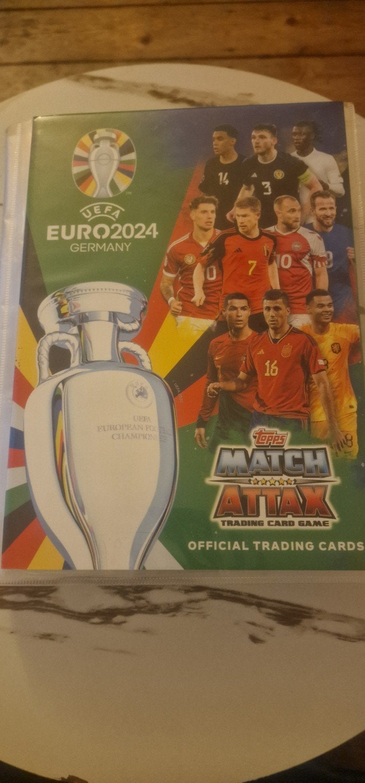 Cartes à collectionner officielles Topps Match Attax UEFA EU, Enlèvement, Neuf, Image