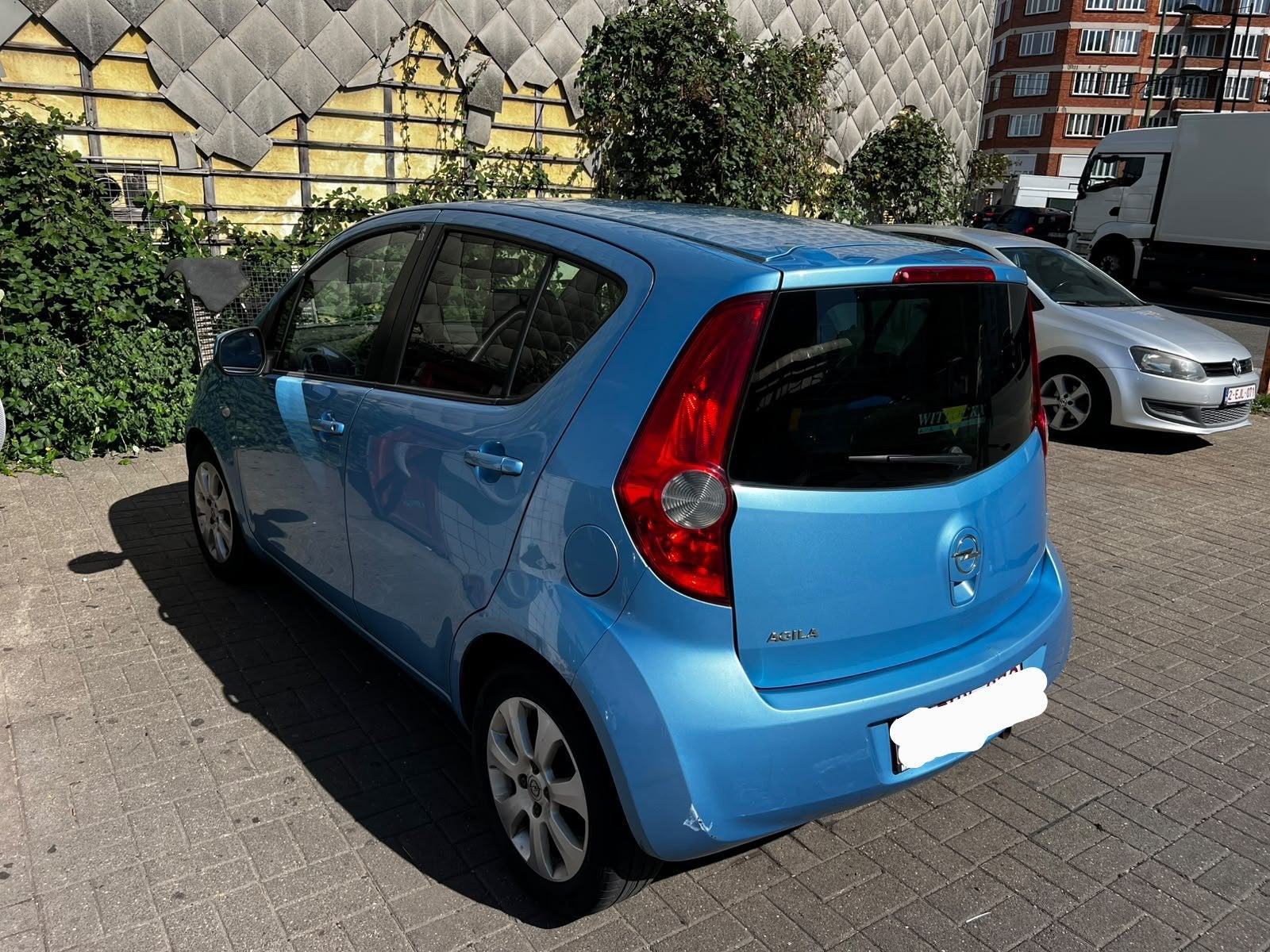 Opel Agila essence 2008, Autos, Achat, 3 places, Boîte manuelle, Noir