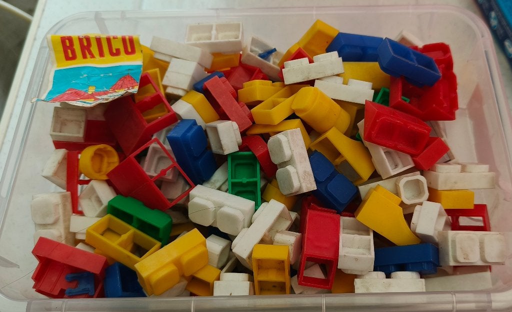 Brico blokjes lot, Ophalen of Verzenden, Gebruikt