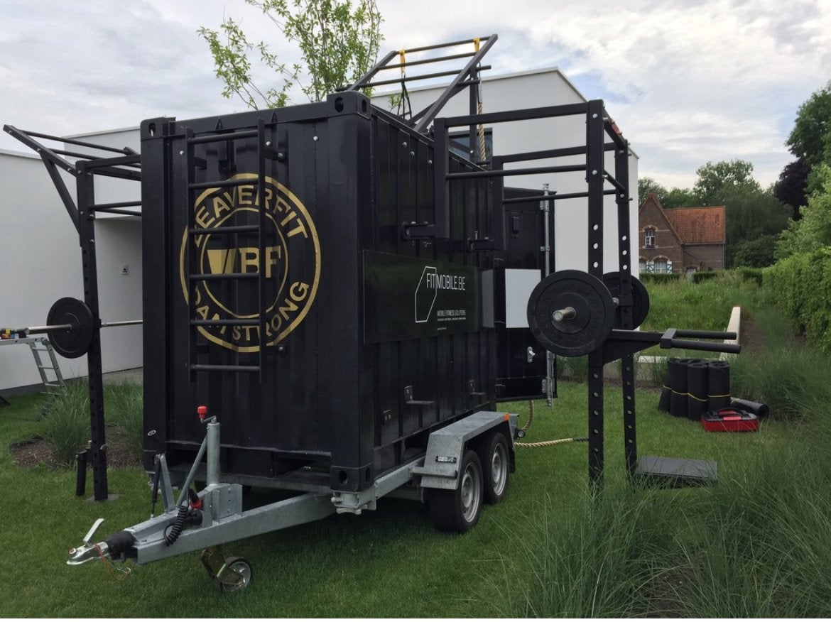 Mobiele Sport Trailer, Sport en Fitness, Ophalen, Zo goed als nieuw