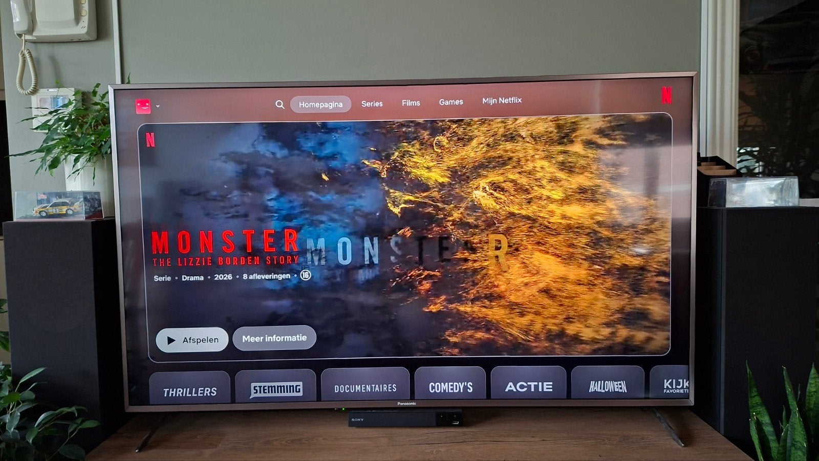 Panasonic 4K 55 inch tv, TV, Hi-fi & Vidéo, Enlèvement, Panasonic