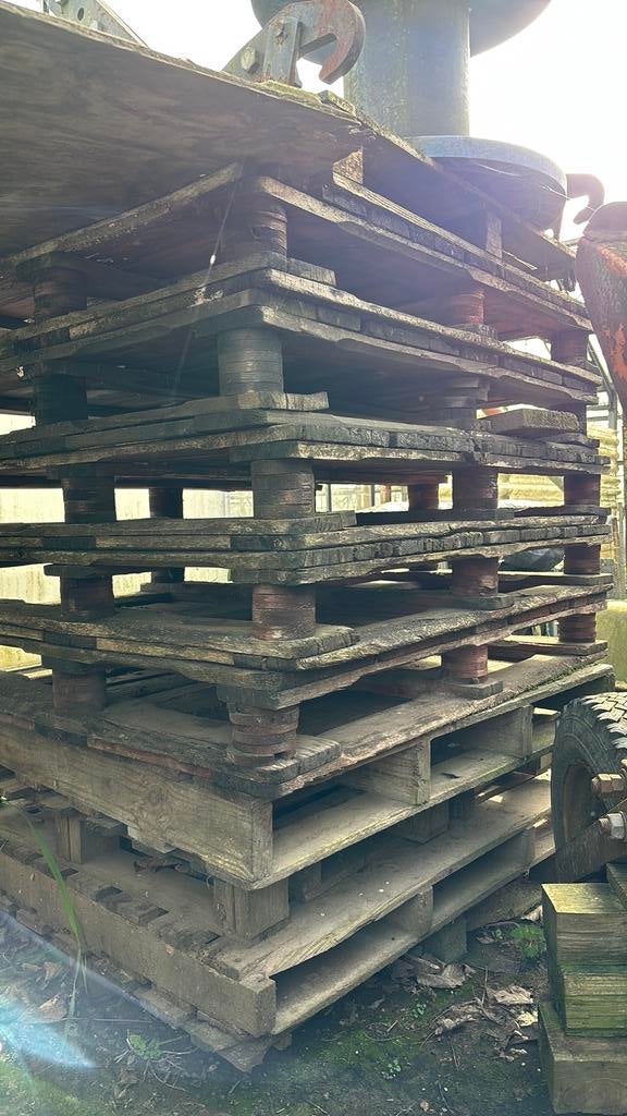 Gratis paletten voor stoofhout, Tuin en Terras, Ophalen