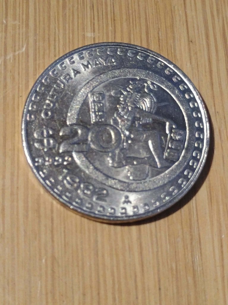 MEXICO 20 Pesos 1982 Mo, Postzegels en Munten, Ophalen of Verzenden, Midden-Amerika, Losse munt