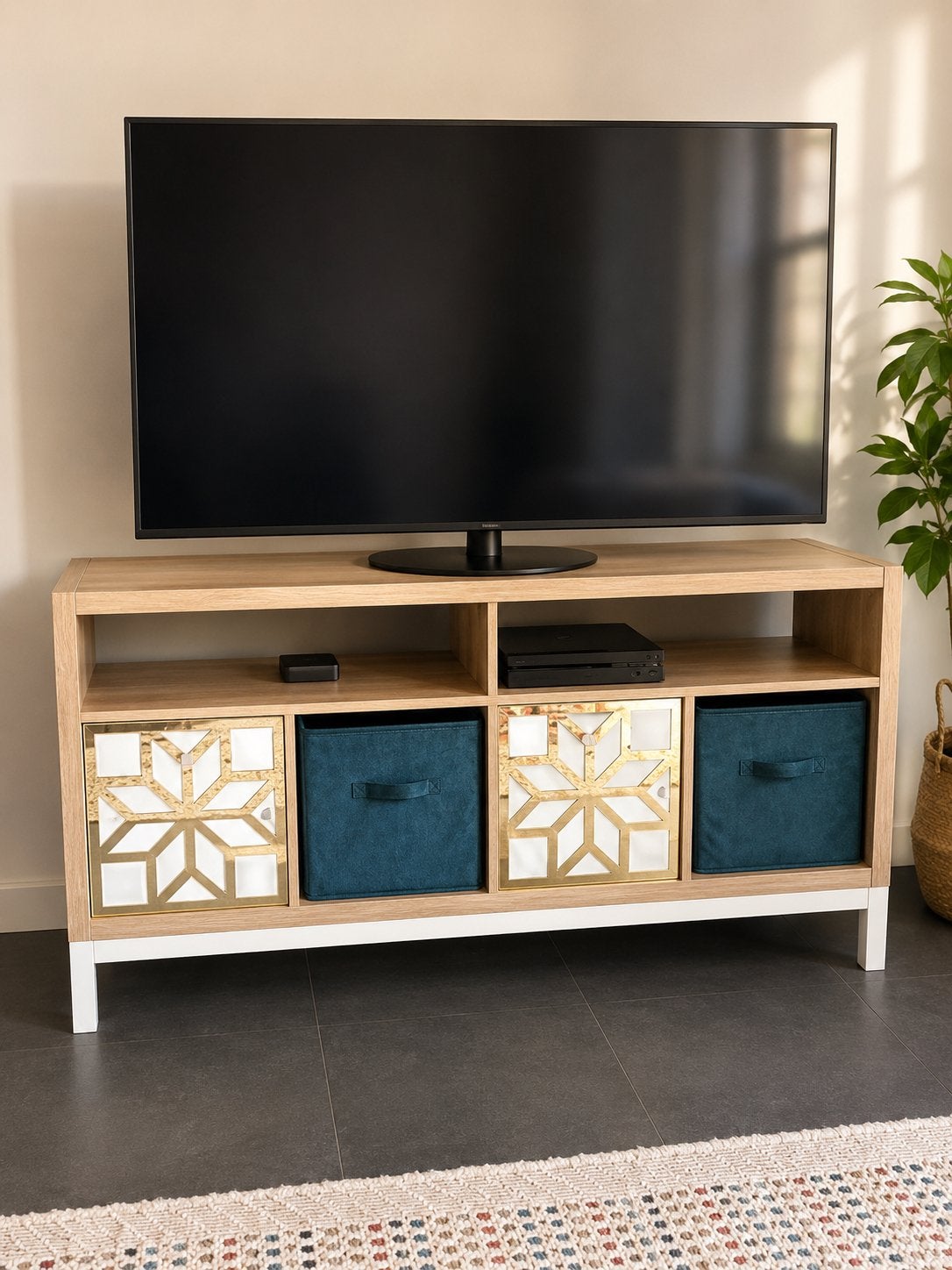 Meuble tv ikea, Maison & Meubles, Enlèvement, Comme neuf