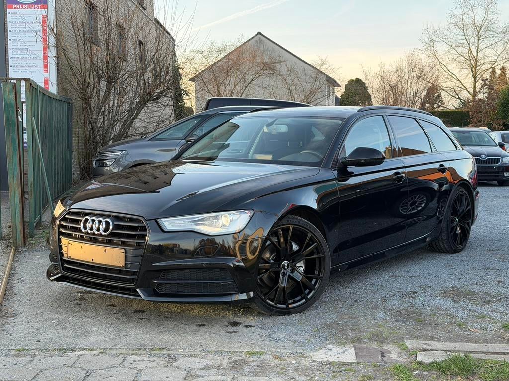 Audi A6 Avant 2.0 TDI 190pk – Panorama – Bose – Cruise, Auto's, Audi, Voorwielaandrijving, 4 cilinders, Zwart, Bedrijf