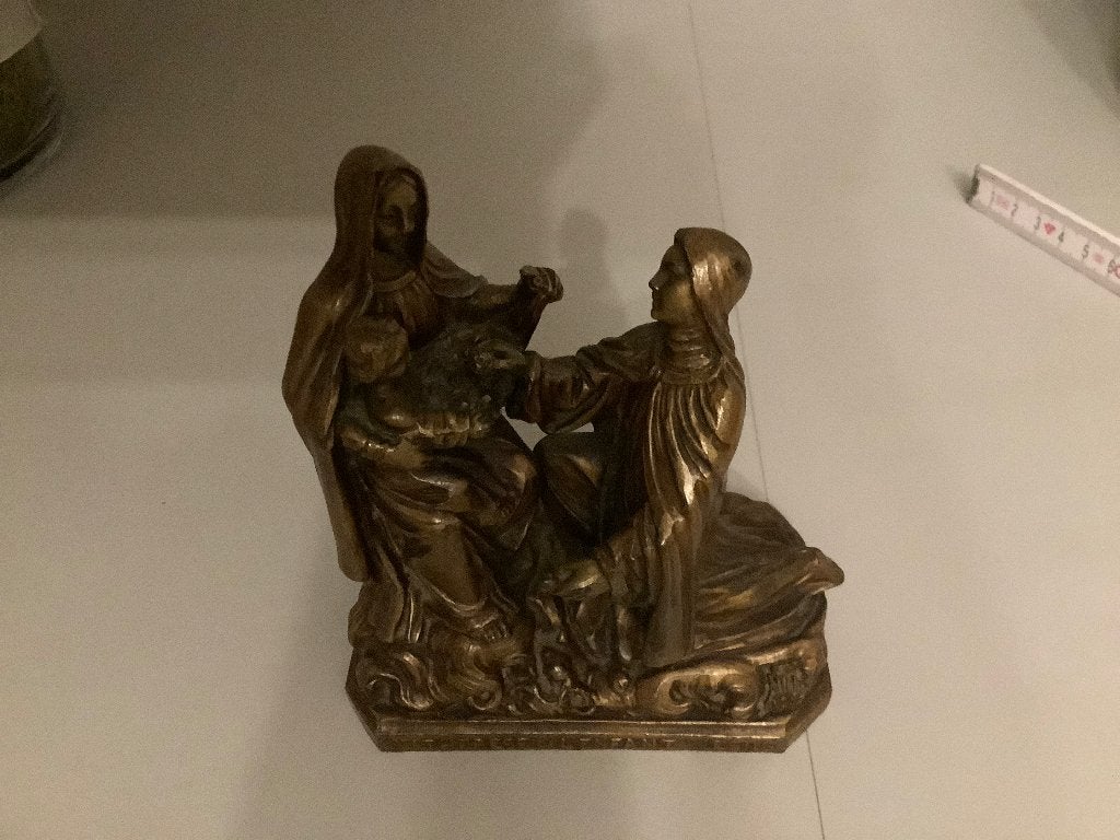 Heilige beelden 5 stuks, Antiek en Kunst, Antiek | Religieuze voorwerpen, Ophalen