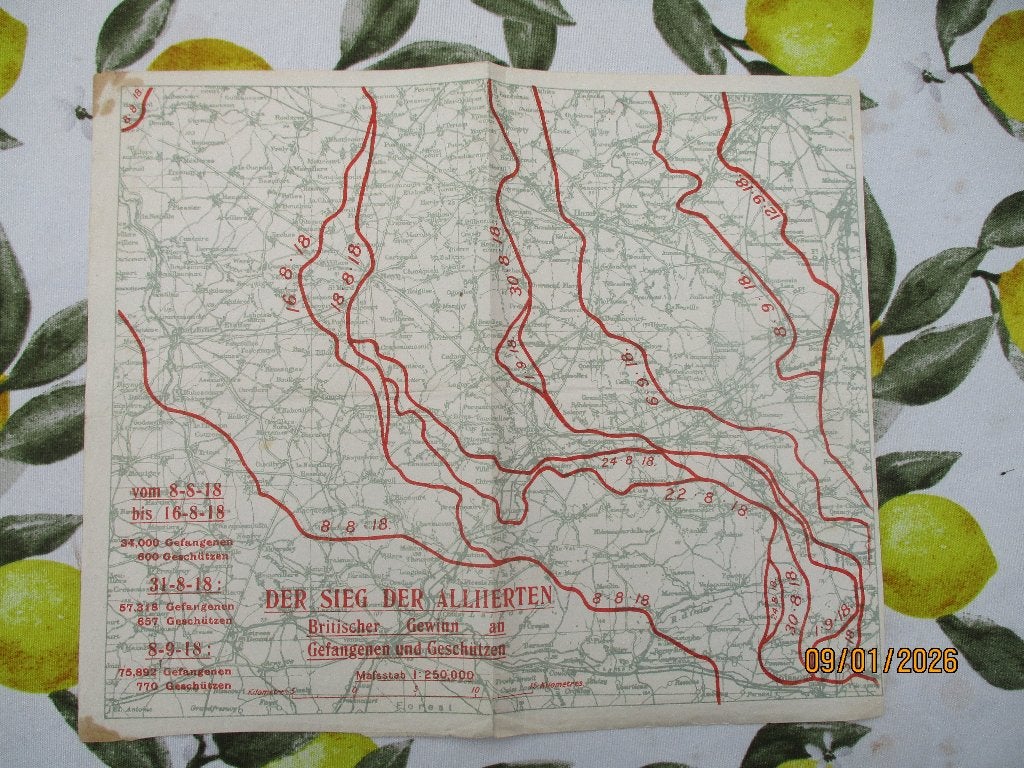 1918; Brits pamflet voor Duitse soldaten, Ophalen of Verzenden