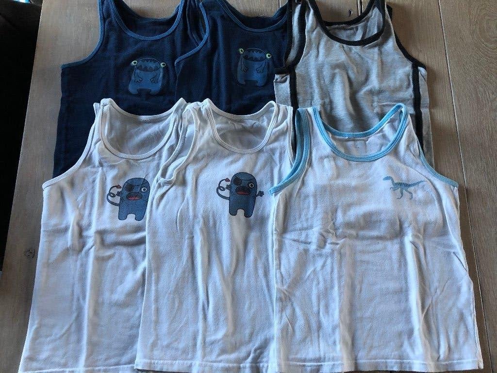 onderhemdjes maat 110, Kinderen en Baby's, Kinderkleding | Maat 110, Ophalen of Verzenden, Jongen