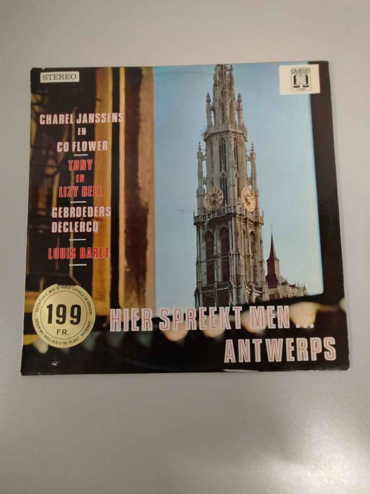 Lp - Hier Spreekt Men Antwerps., Cd's en Dvd's, Vinyl | Nederlandstalig, Ophalen, LP