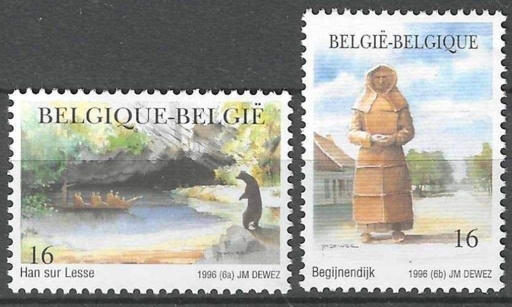 Belgique 1996 - Yvert/OBP 2640-2641 - Tourisme (PF), Timbres & Monnaies, Envoi, Non oblitéré, Neuf