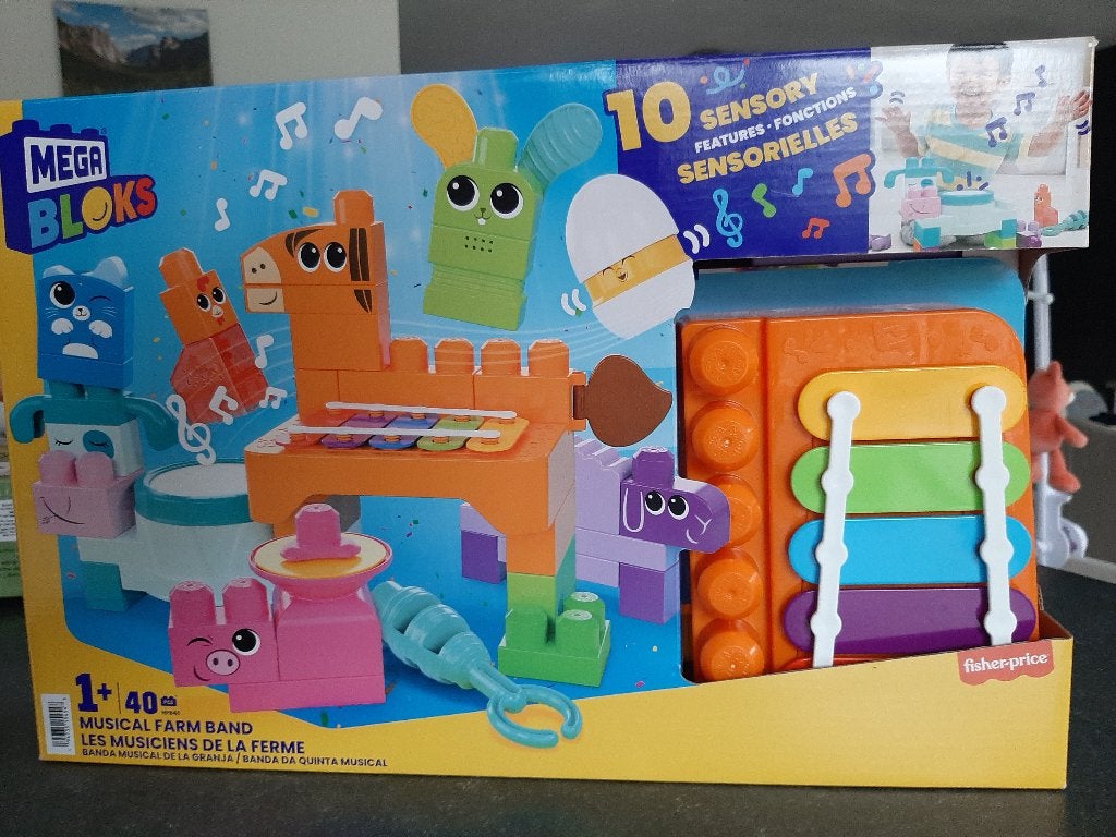 Megablocks musical farm band, Enfants & Bébés, Jouets | Blocs de construction, Enlèvement, Neuf, Megabloks