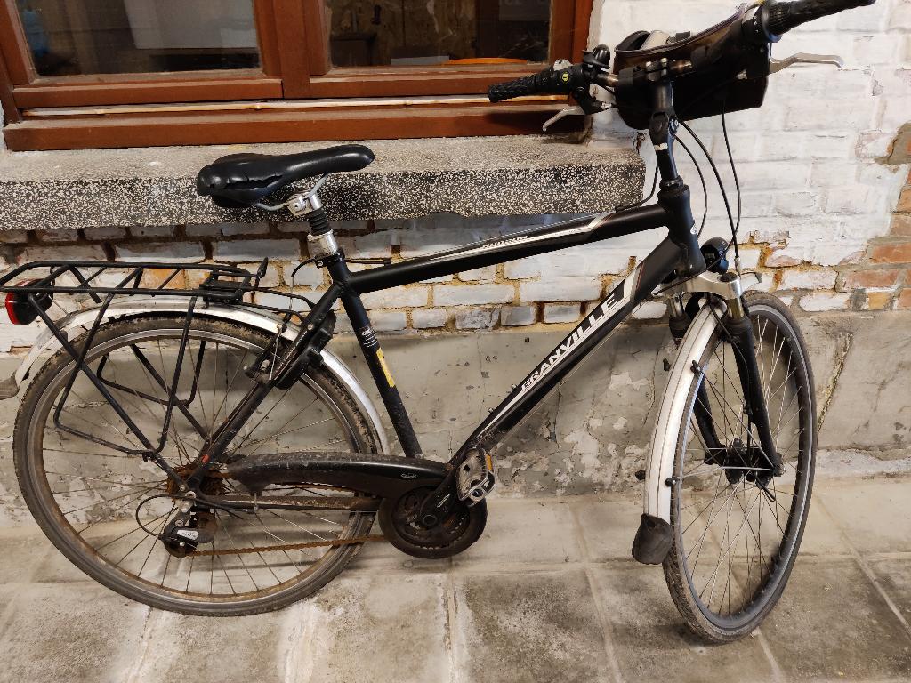 Granville herenfiets, Fietsen en Brommers, 28 inch, Gebruikt, Velgrem, Meer dan 20 versnellingen