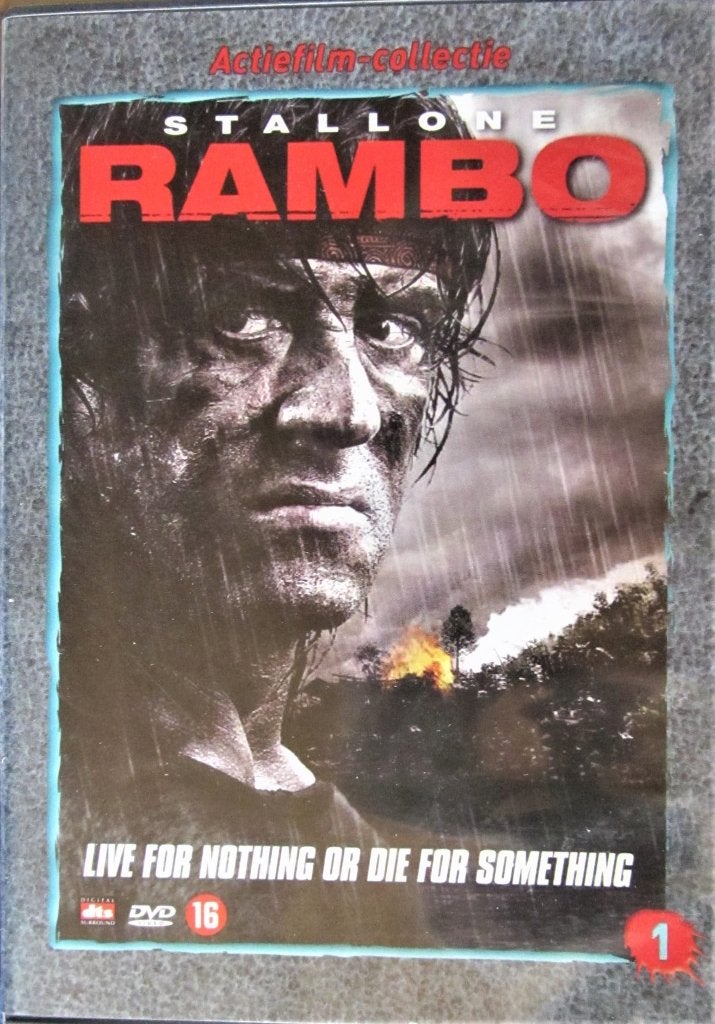DVD ACTIE- RAMBO- SYLVESTER STALLONE, Engels, Alle leeftijden, Nederlands, Actiethriller