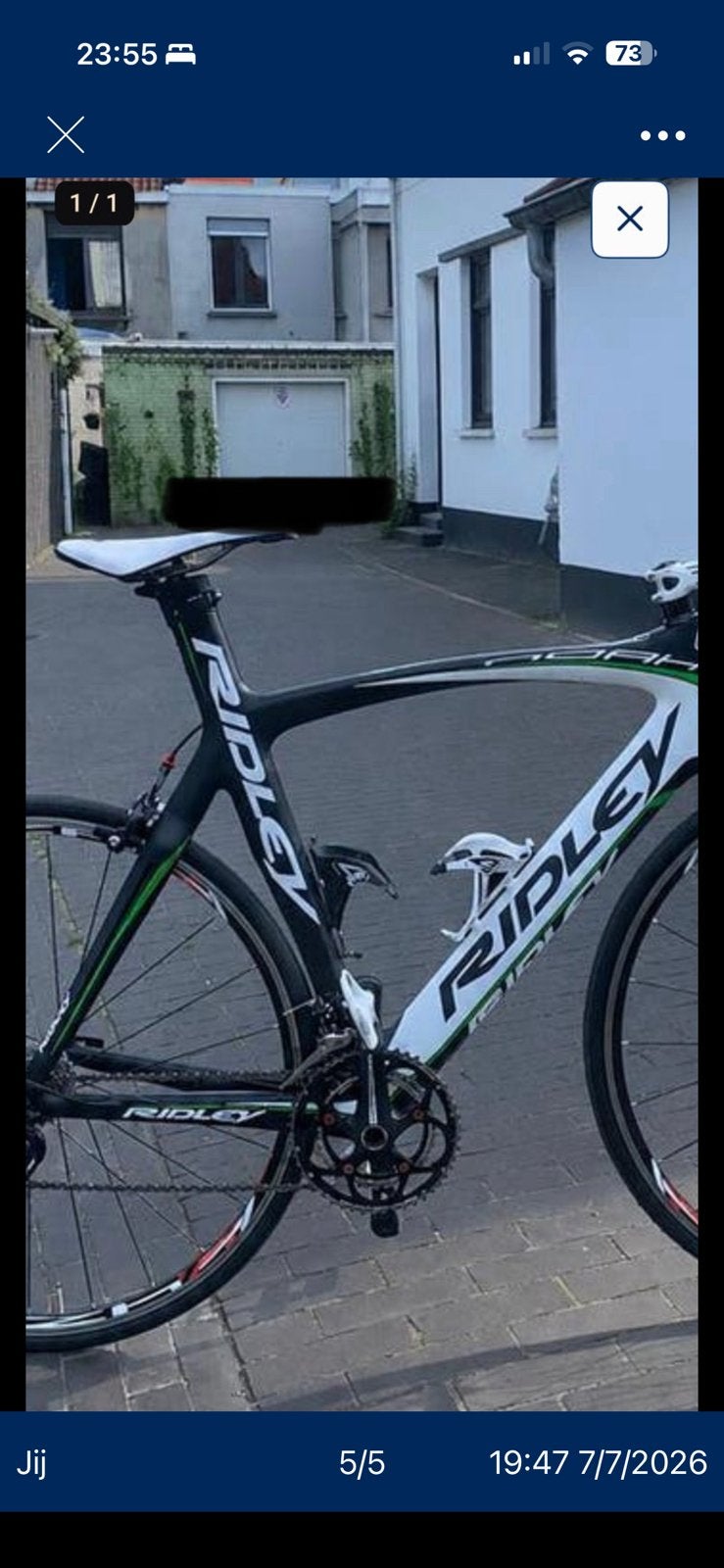 Ridley noa, Fietsen en Brommers, Ophalen, Zo goed als nieuw