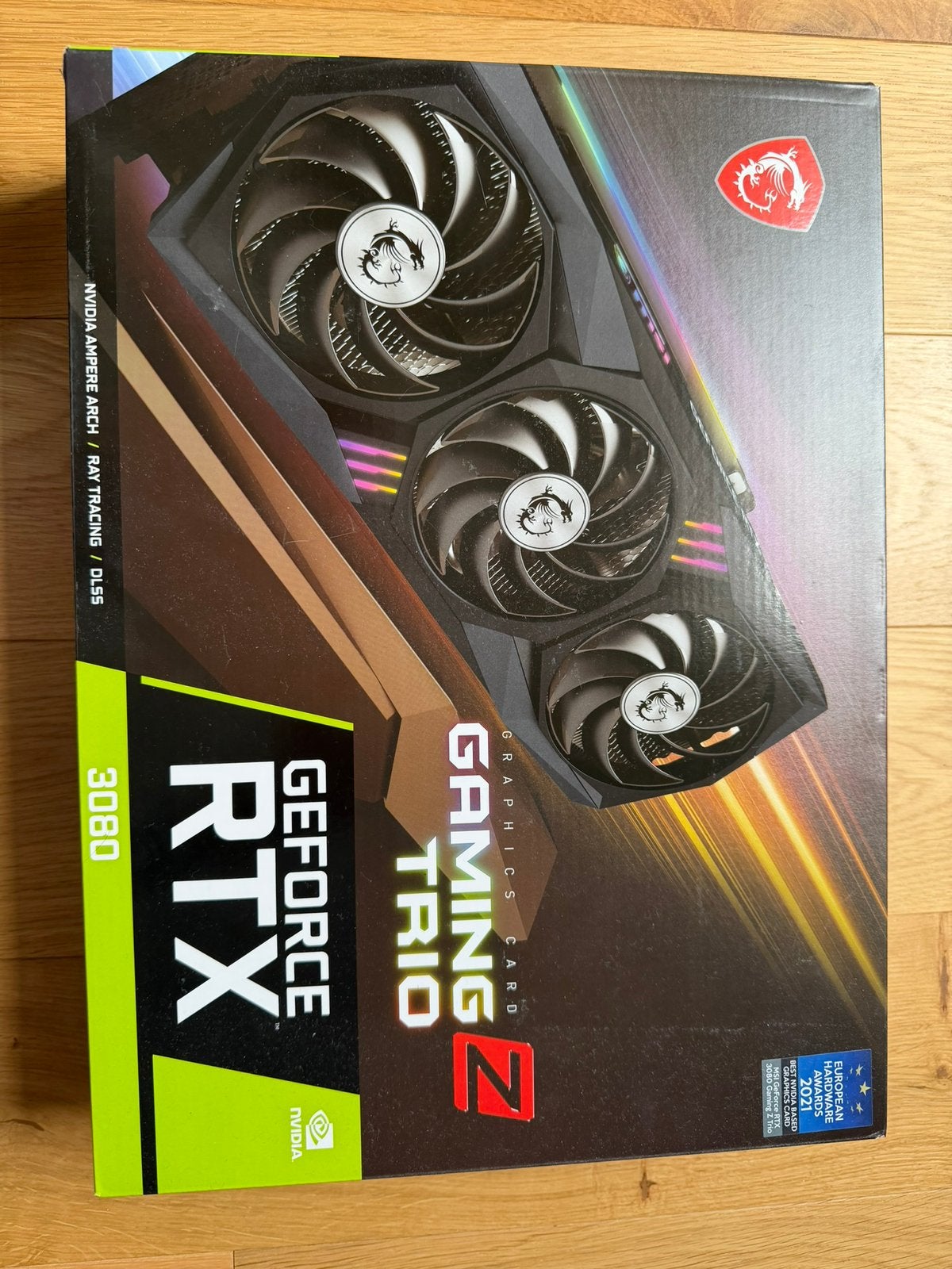 RTX 3080 MSI GamingZ trio 10 GB — goede staat, Computers en Software, Videokaarten, Ophalen, Gebruikt