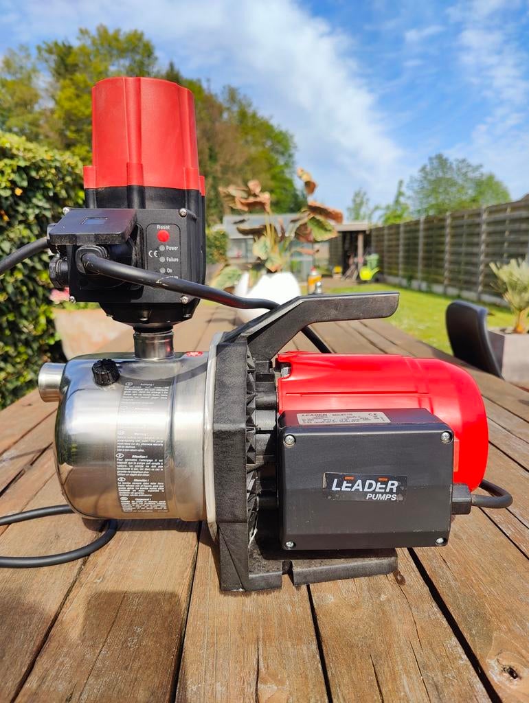 Hydrofoorpomp Leader Pumps, Tuin en Terras, Ophalen, Hydrofoorpomp