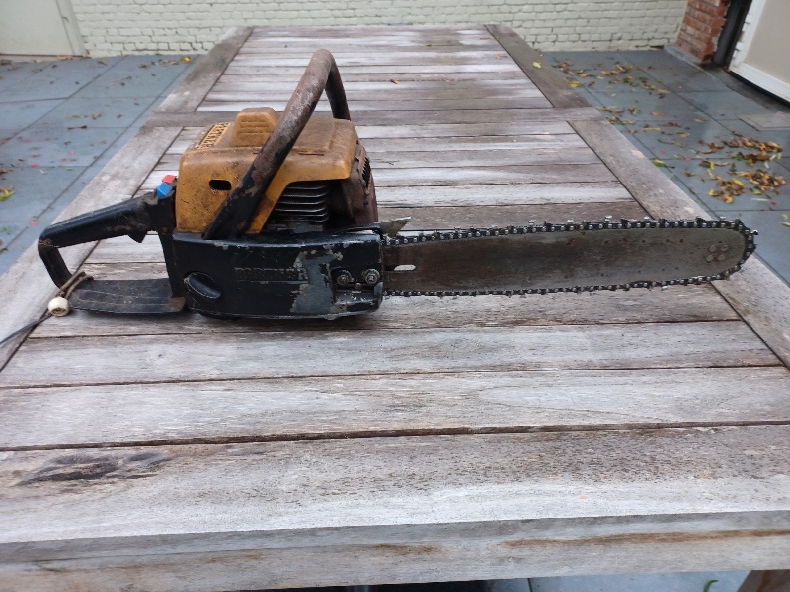 kettingzaag, Tuin en Terras, Ophalen, Gebruikt, Benzine, Partner