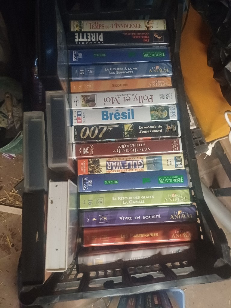 vends cassette vidéo, Enlèvement, Utilisé, Cassette vidéo
