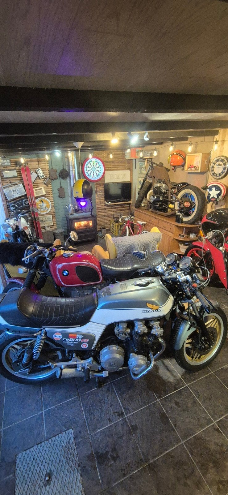 Honda Bol D´or 900 (caferacer), Motoren, 4 cilinders, 900 cc, Particulier