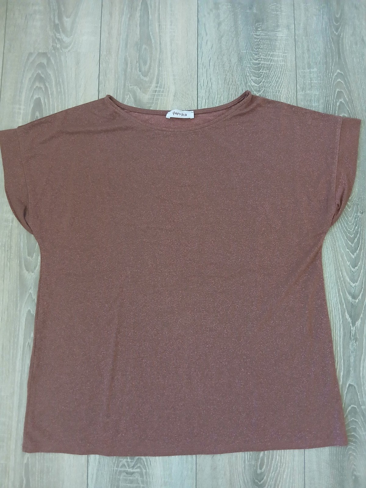 Roze glittertshirt maat 0, Kleding | Dames, Paprika, Ophalen of Verzenden, Nieuw, Roze