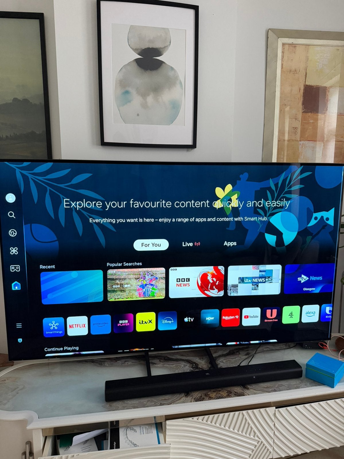 Samsung OLED S90D 77 inches, Audio, Tv en Foto, Televisies, Ophalen of Verzenden, Zo goed als nieuw, OLED, Samsung