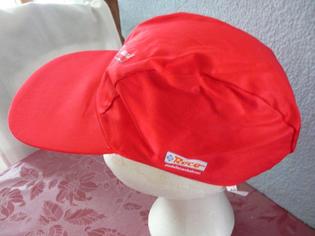 Nouvelle casquette publicitaire rouge de Roco ; T.U., Enlèvement, Neuf, Autres types, Roco