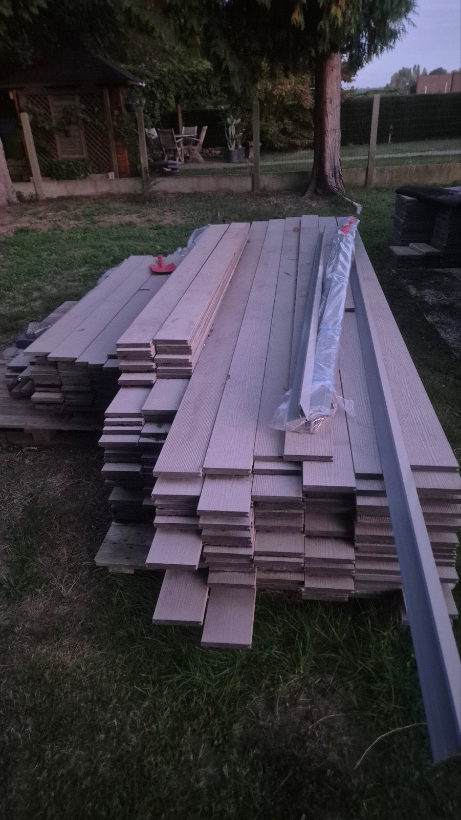 WPC Bangkerai 120 ml, Bois dur, Comme neuf, 250 cm ou plus, Enlèvement ou Envoi