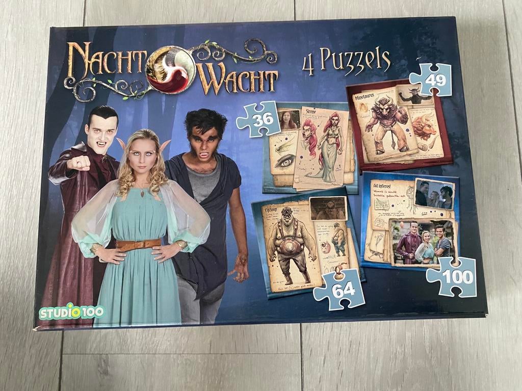 Nachtwacht puzzels, Enlèvement, Comme neuf
