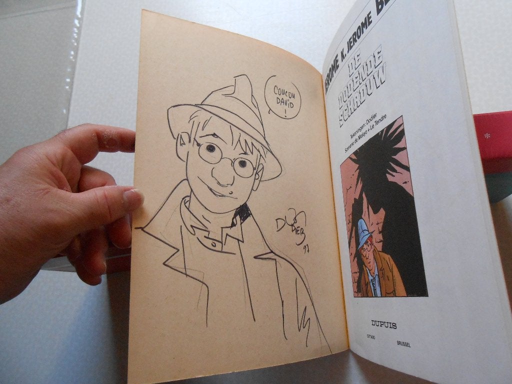Jerome K. Jerome Bloks 1 De dodende schaduw 1985 1 ste druk., Boeken, Ophalen of Verzenden, Zo goed als nieuw, Dodier
