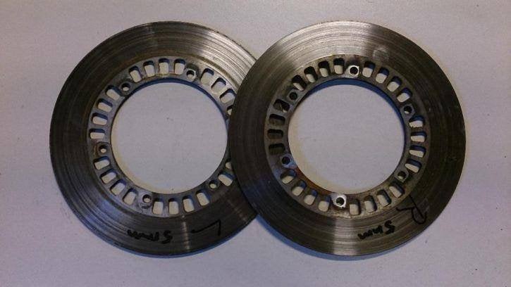 Yamaha XZ550 Remschijven XZ 550 Remschijf XJ Rem Schijf Voor, Enlèvement ou Envoi, Utilisé